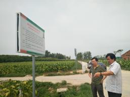 重庆烟科所杨超部长赴南阳考察绿色防控示范区