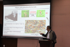 研究室研究生赴西南大学农业科学研究院参加康乐院士学术讲座