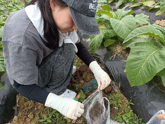 龚滩基地单元标牌落地与土壤采样