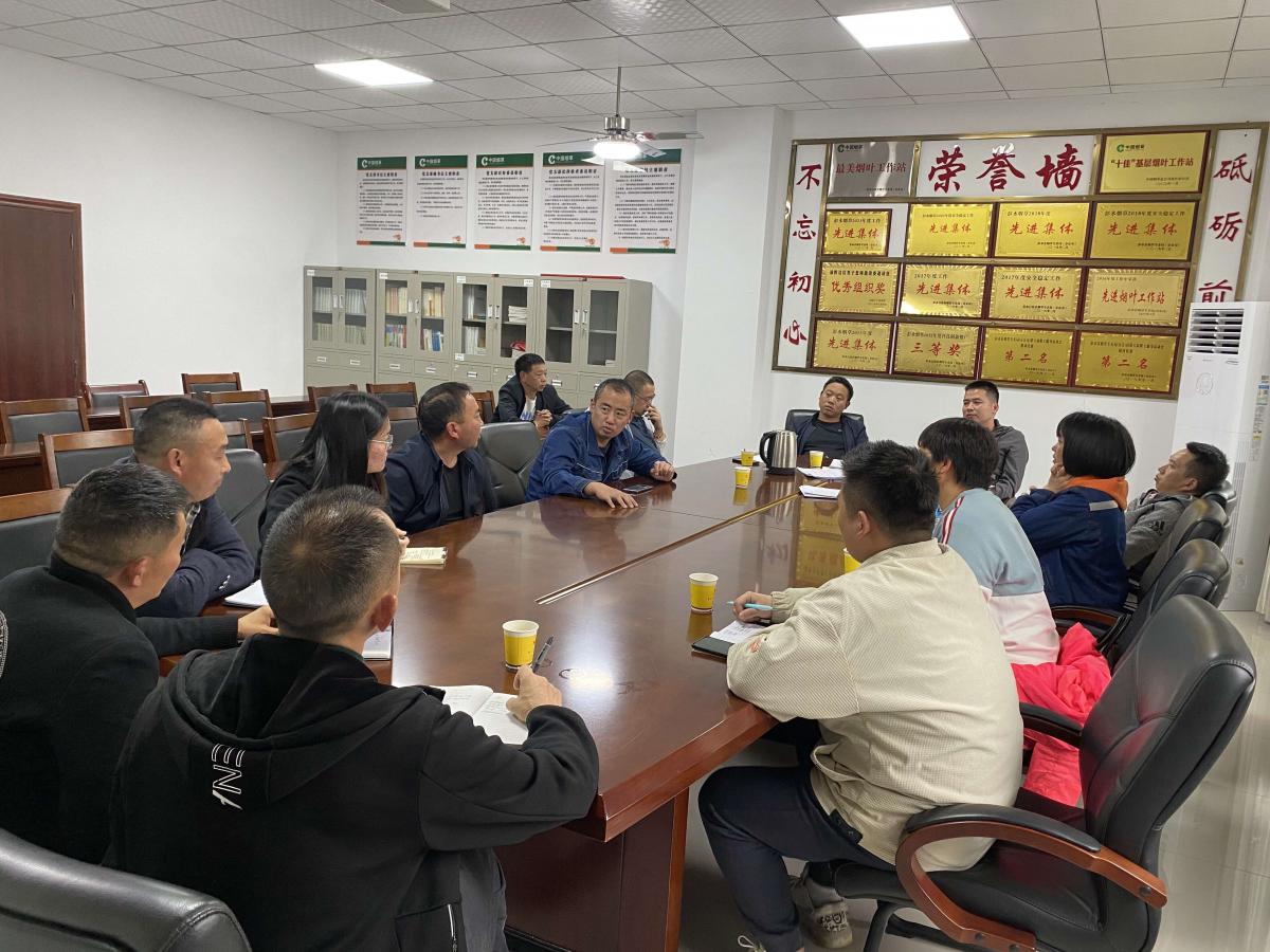 生产、试验相辅而行、并驾齐驱—彭水县润溪烟站众志成城