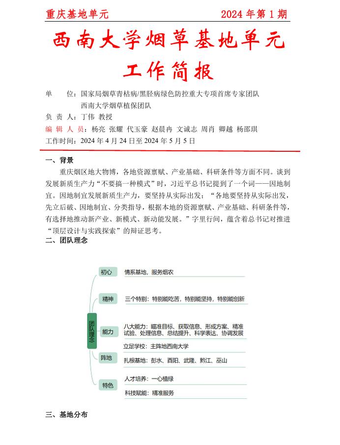 2024重庆基地周报第1期